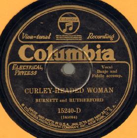 Curley-Headed Woman