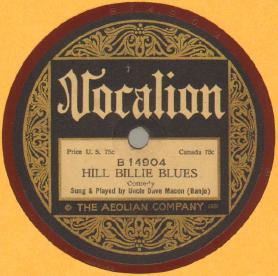 Hill Billie Blues