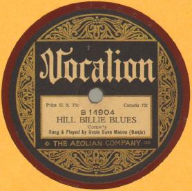 Hill Billie Blues