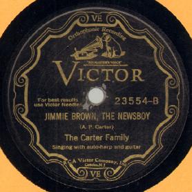 Jimmie Brown, The Newsboy