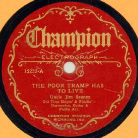 The Poor Tramp Has To Live